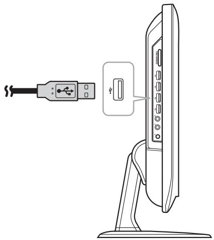 VIEWSONIC VPC190 - Brancher une souris USB - 1
