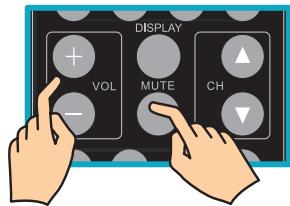 VIEWSONIC VT4210LED - Réglage du volume - 1