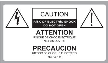 VIEWSONIC VT4210LED - AVERTISSEMENT - 1