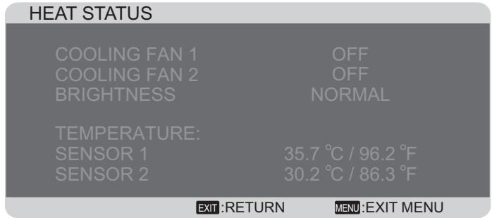VIEWSONIC CDP4235-T - HEAT STATUS (état chaleur) - 1