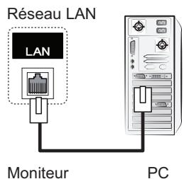 VIEWSONIC CDP5537-L - Connexion au réseau LAN - 1