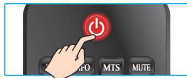 VIEWSONIC VT2755LED - Mise sous et hors tension du téléviseur - 1