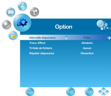 VIEWSONIC VT2755LED - Le menu « option » permet de définir les fonctions suivantes : - 2