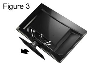 VIEWSONIC VT2755LED - Désaccouplement du support - 3