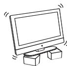 VIEWSONIC VT2755LED - Emplacement - 1