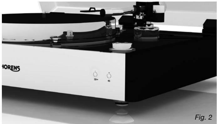 THORENS TD 550 - Mounting and set-up - 1