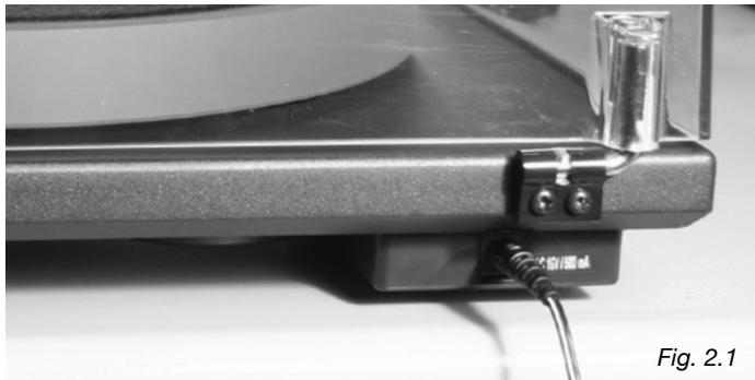 THORENS TD 700 - Placement and connections - 1