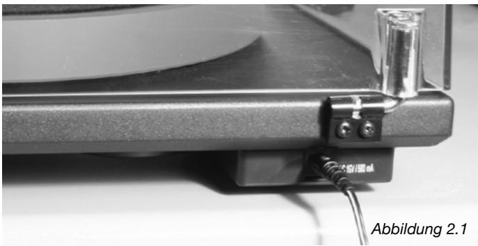 THORENS TD 700 - Aufstellung und Anschluss - 1