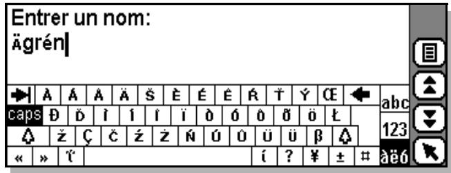 ERICSSON R380S - Leclavierdes caractères speciaux - 1
