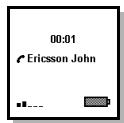 ERICSSON R380S - Envoi de tonalités DTMF - 1