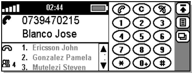 ERICSSON R380S - Pour ajouter un nouveau participant à la conférence : - 1