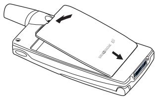ERICSSON T39 - Fixation de la batterie - 1