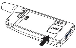 ERICSSON T39 - Insertion et retrait de la carte SIM - 1