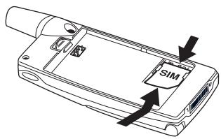 ERICSSON T39 - Insertion et retrait de la carte SIM - 2