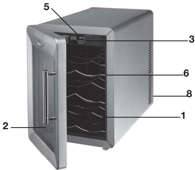 CUISINART CWC600E - EIGENSCHAFTEN DES PRODUKTS - 1