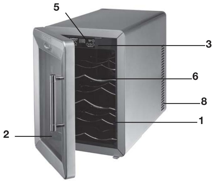 CUISINART CWC600E - CARACTERISTIQUES PRODUIT - 2