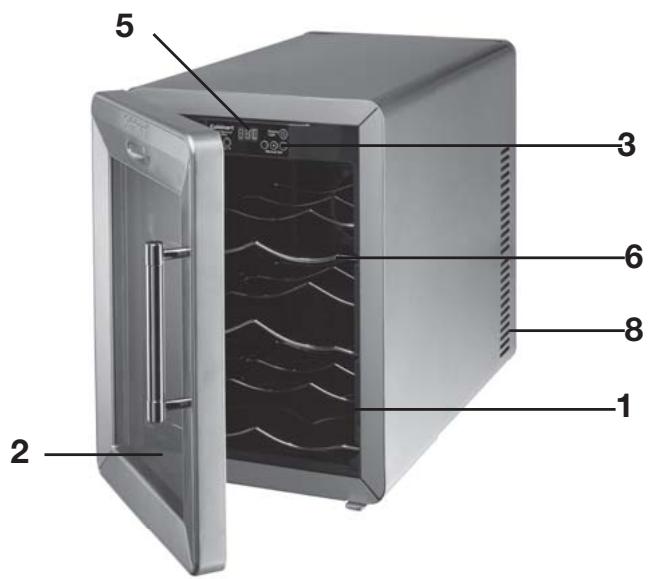 CUISINART CWC600E - CARACTERISTIQUES PRODUIT - 1