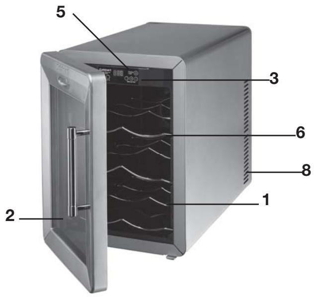 CUISINART CWC600E - CARATTERISTICHE PRODOTTO - 1