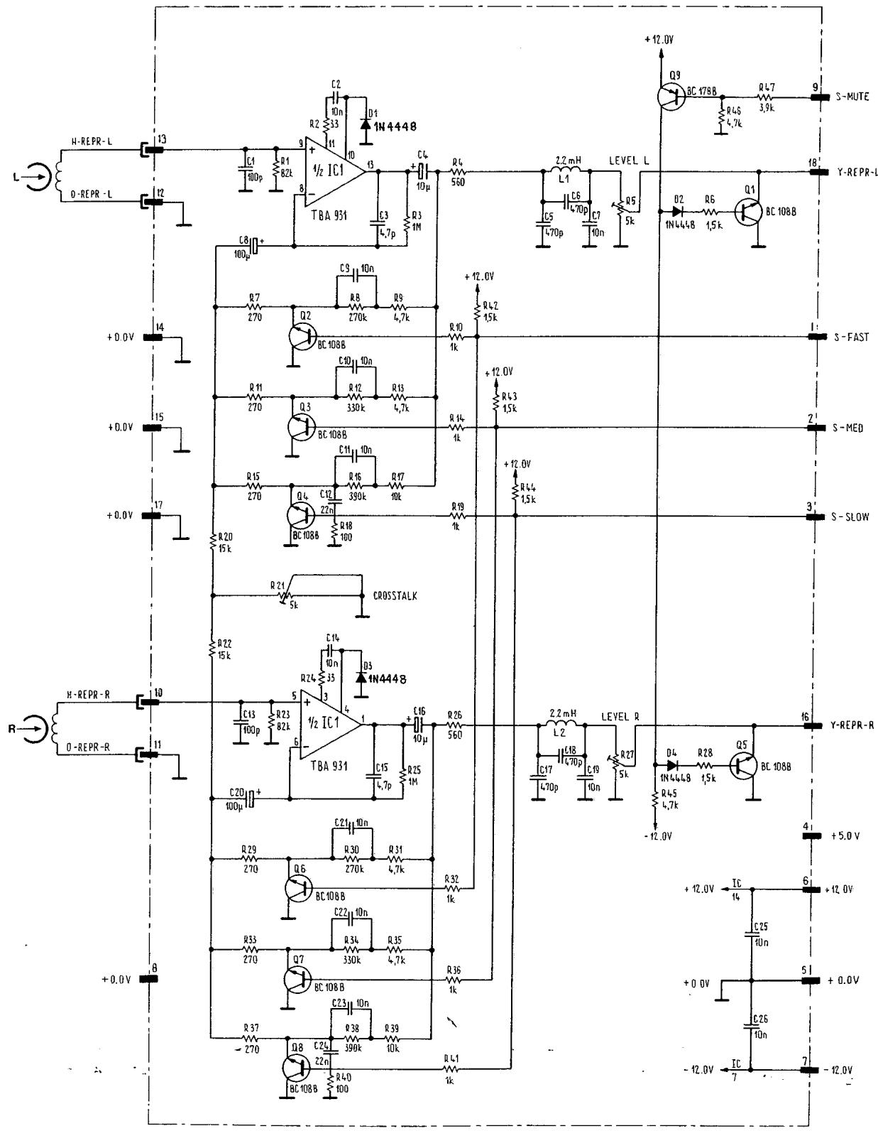 STUDER A700 - Bloc des têtes 1.020.822 (A24) - 23