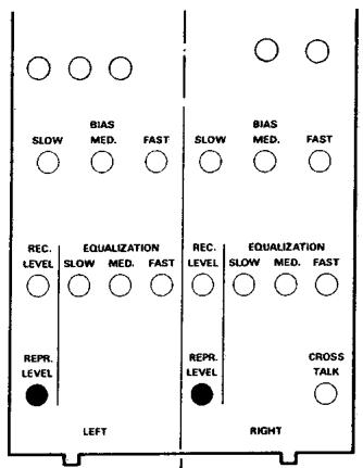 STUDER A700 - Niveau de reference à partir de la bande étalon (REVOX-Bande étalon Art. Nr. 46001) - 2