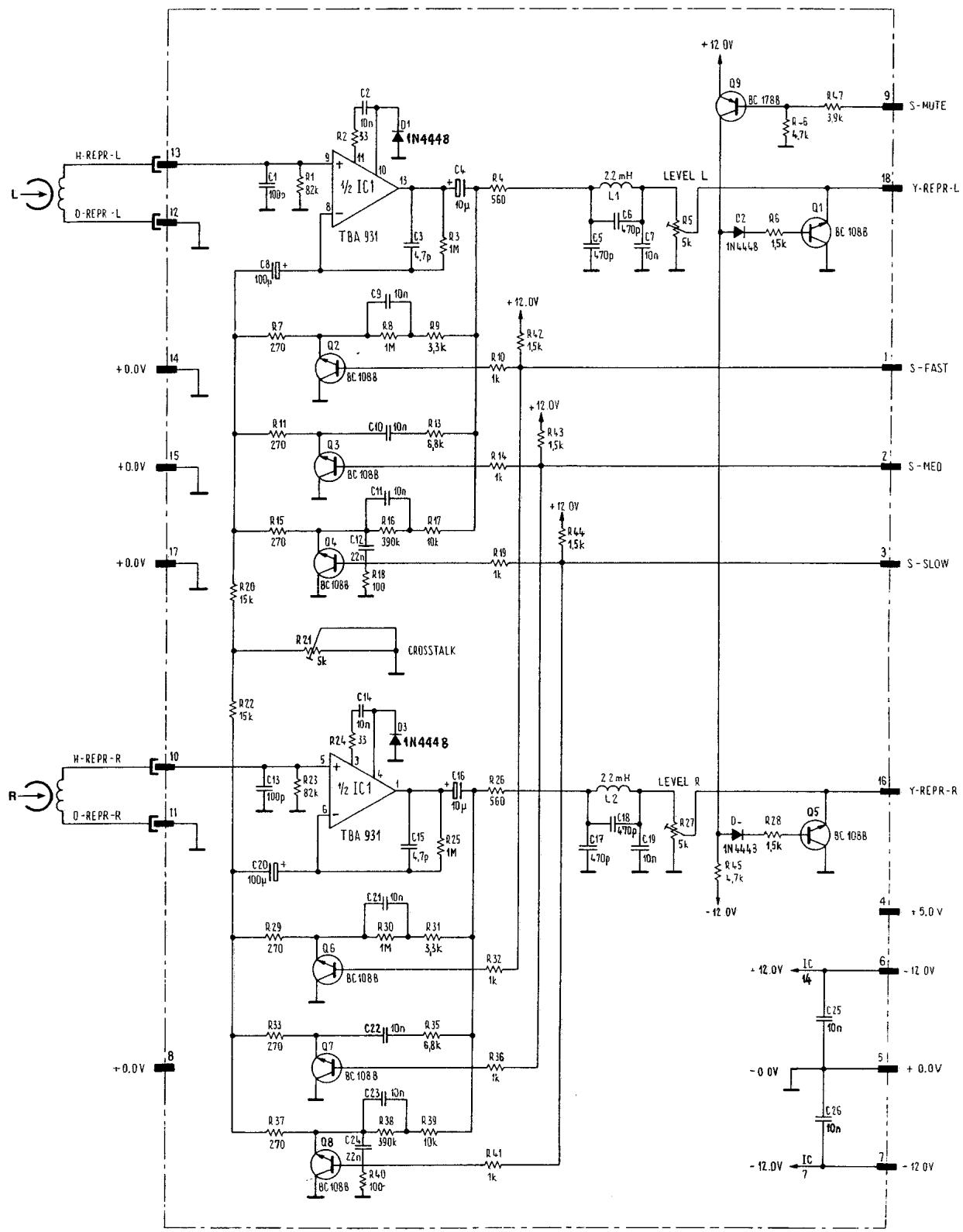 STUDER A700 - Bloc des têtes 1.020.822 (A24) - 22