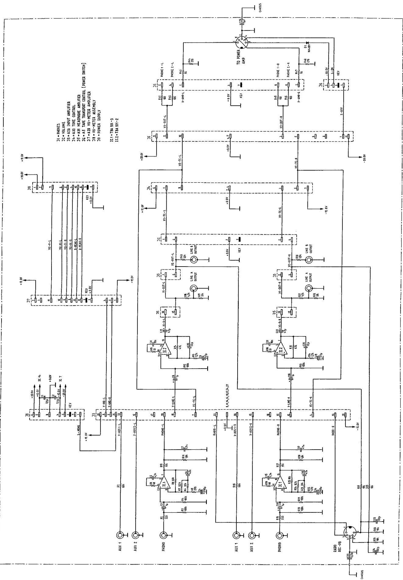 STUDER A700 - Reproduce Amplifier NAB - 8