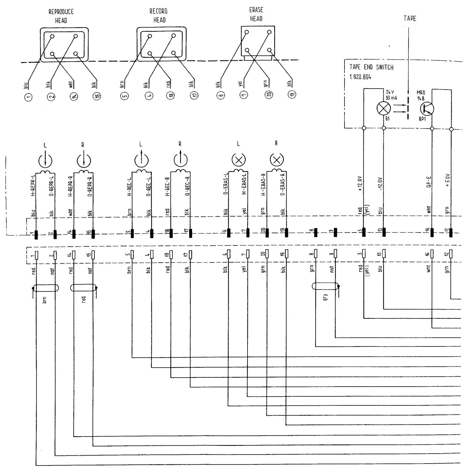 STUDER A700 - Bloc des têtes 1.020.822 (A24) - 17