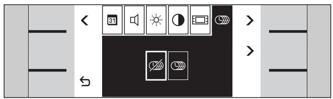 GAGGENAU BS281630 - Exemple : modifier l'affichage de veille - 8