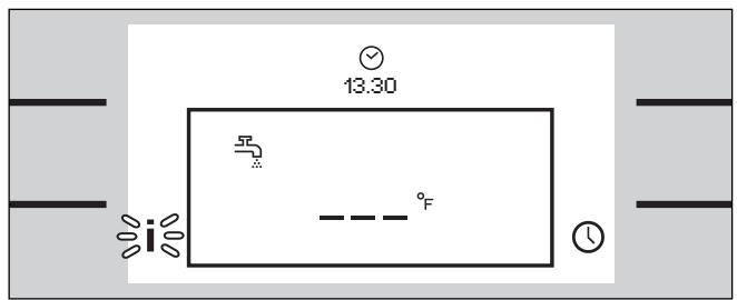 GAGGENAU BS281630 - L'appareil n'est pas alimenté en eau. - 2