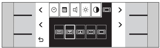 GAGGENAU BS281630 - Exemple : modifier l'affichage de veille - 7