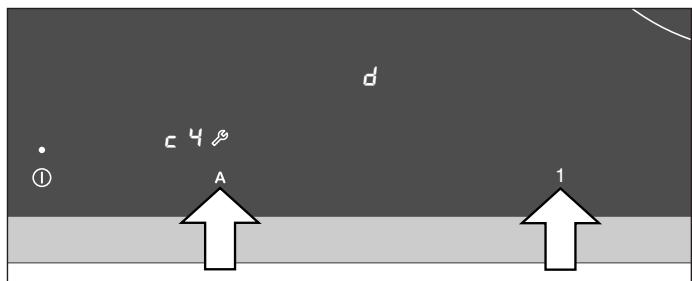 GAGGENAU CE261212 - Sélection du menu d'options - 5
