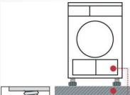 GAGGENAU WD260100  - annexe 2 - Installation du seche-linge - 2