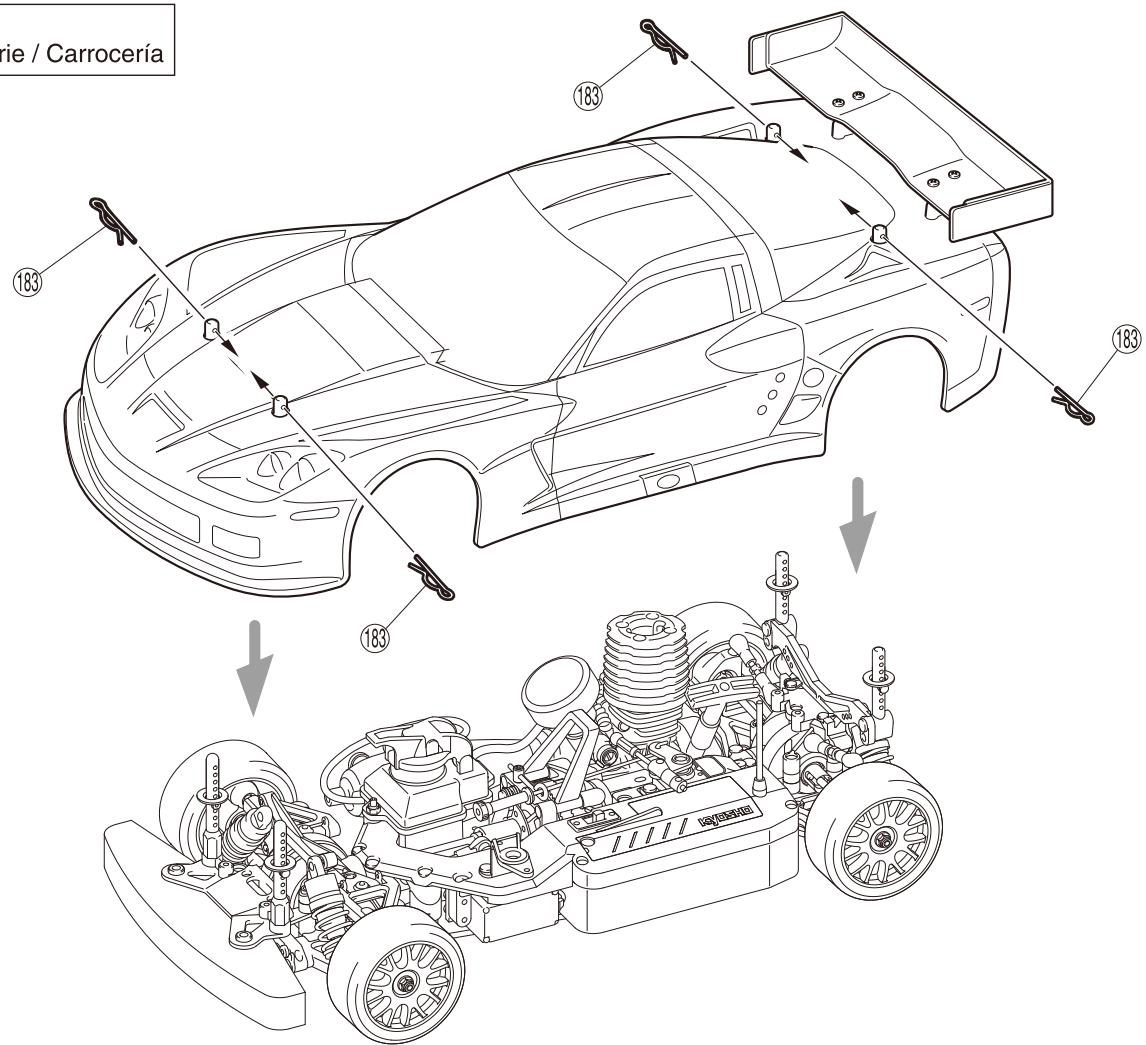 KYOSHO CHEVROLET CORVETTE C6-R 2007 - 2