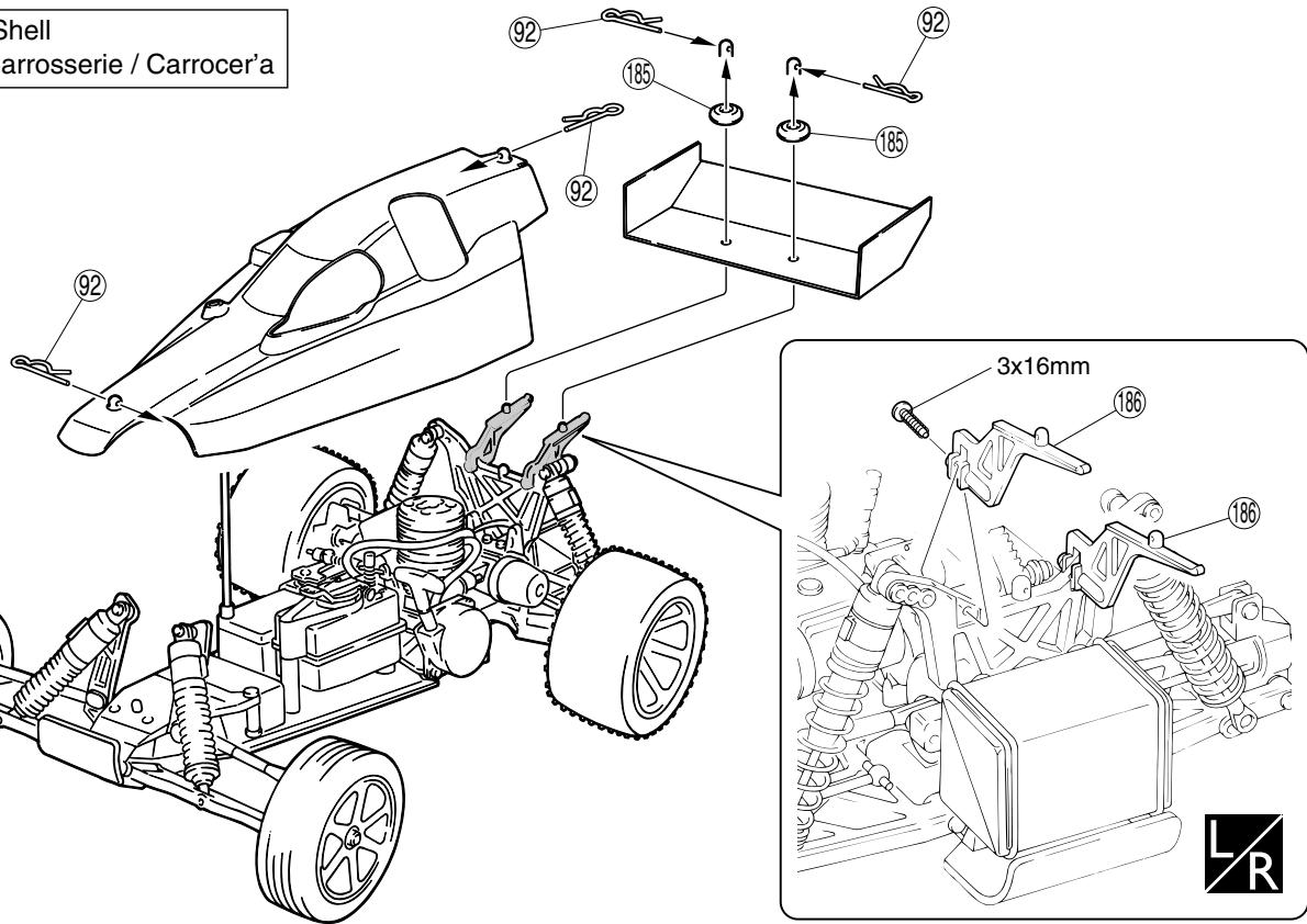 KYOSHO GP ULTIMA RB RACING SPORTS - Avant l'assemblage, veuillez lire les points suivants - 7