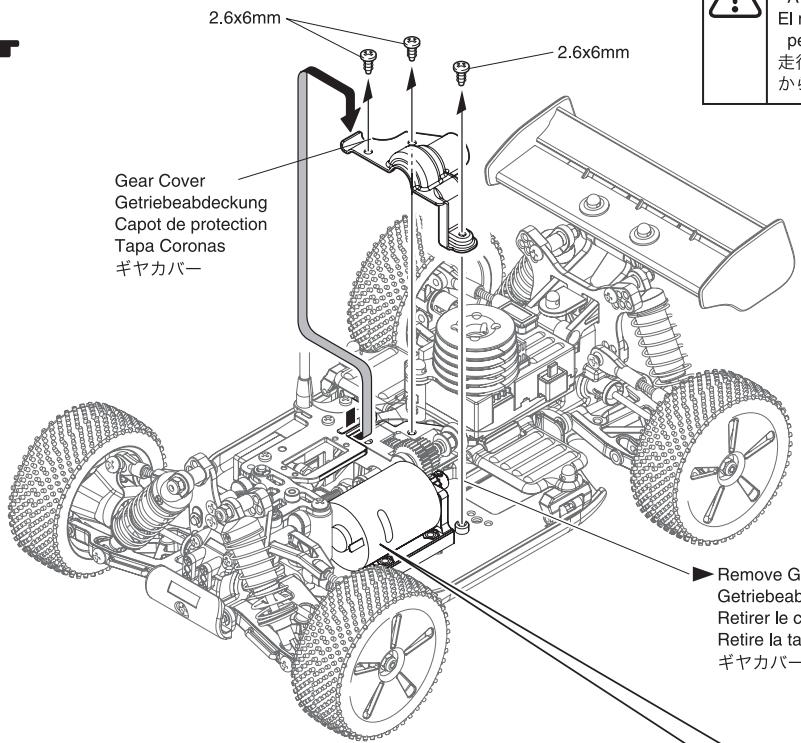 KYOSHO HALF 8 MINI INFERNO - Indicateur de niveau de charge des batteries - 7