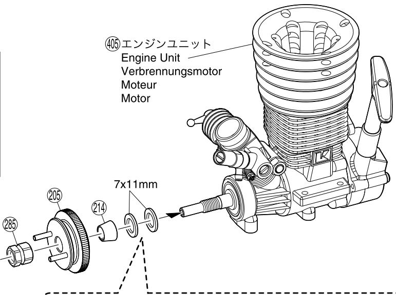 KYOSHO INFERNO US SPORTS2 - フロトサイバー / Front Suspension / Vordere Aufhängung Suspension avant / Suspension Delantera - 32