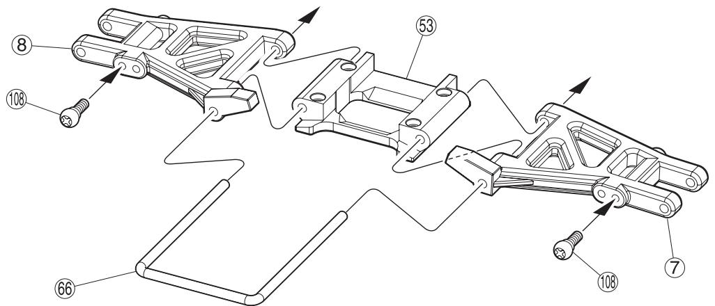 KYOSHO PURETEN GP 4WD FAZER - Avant l'assemblage, veuillez lire les points suivants attentivement: - 34