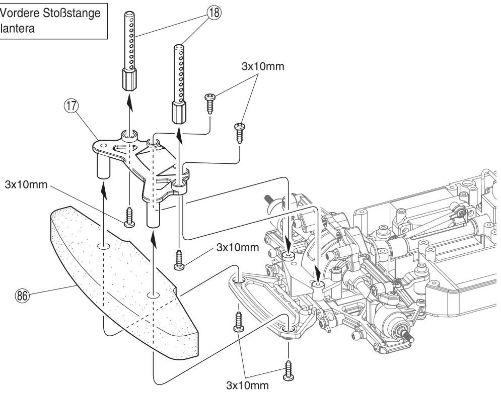 KYOSHO PURETEN GP 4WD FAZER - Avant l'assemblage, veuillez lire les points suivants attentivement: - 32