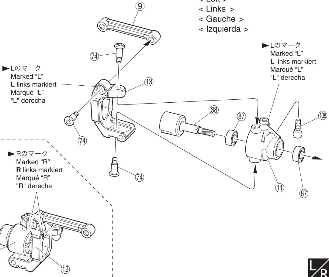 KYOSHO PURETEN GP 4WD FAZER - Avant l'assemblage, veuillez lire les points suivants attentivement: - 19