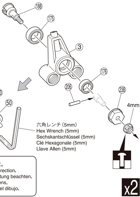 KYOSHO V-ONE III EVA XANAVI NISMO Z - Avant l'assemblage, veuillez lire les points suivants attentivement: - 30