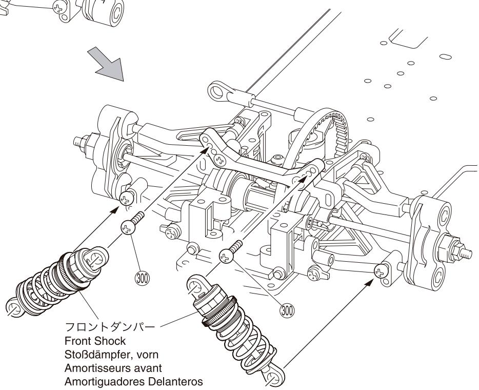 KYOSHO V-ONE III EVA XANAVI NISMO Z - Avant l'assemblage, veuillez lire les points suivants attentivement: - 31