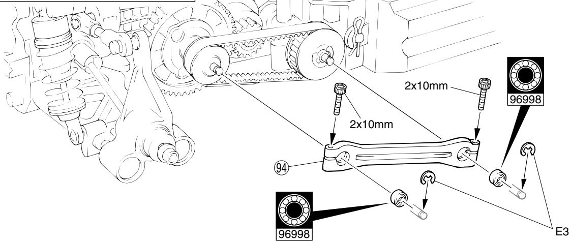 KYOSHO V-ONE S - プデイマウト Karrosseriestützen BodyMounts Fixations de carrosserie - 6