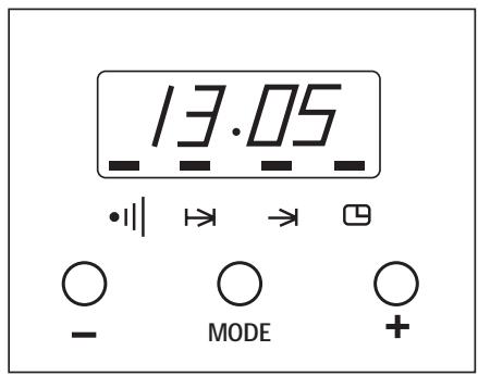 TEKA HC-670 - Anulación de la Iluminación del reloj - 1