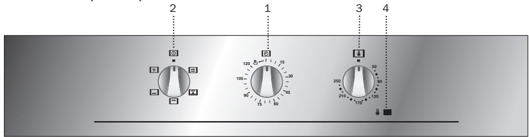 TEKA HE-621  - INSTALLATION MANUAL - Panneau Frontal de Commande - 1
