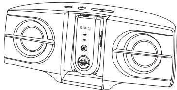 ALTEC LANSING T515 - ANCORAR O CONJUNTO DE AURICULARES E MICROFONE DESTACÁVEL NO CONJUNTO DE COLUMNAS - 2