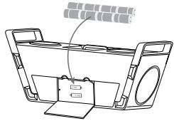 ALTEC LANSING IMT800 - Batterien einlagen - 1