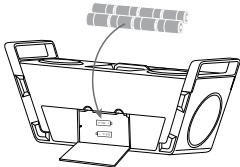 ALTEC LANSING IMT800 - Installazione delle batterie - 1