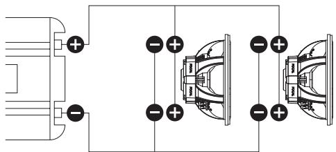 FOCAL ACCESS SUBWOOFERS - Examples and configurations for various multiples of subwoofoers: - 1