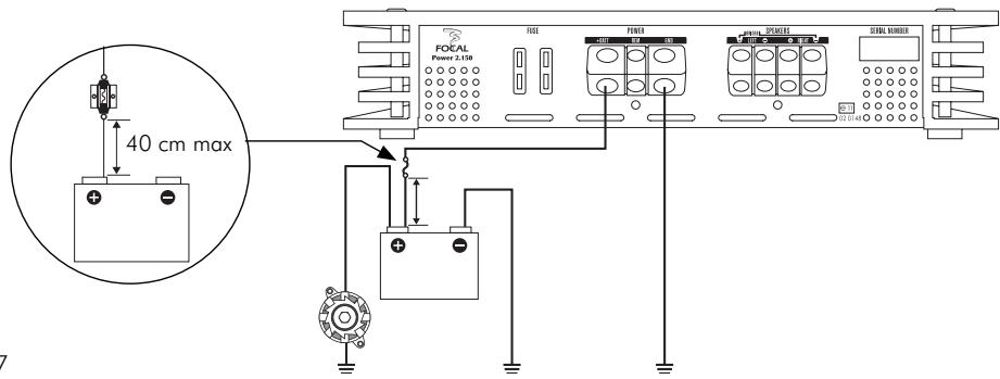 FOCAL POWER AMPLIFIERS - WARNING - 1