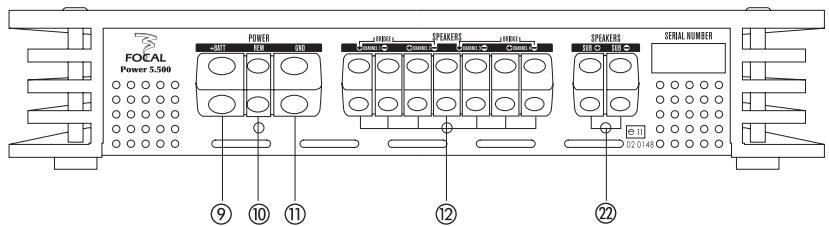 FOCAL POWER AMPLIFIERS - Focal Power 5.500 - 2